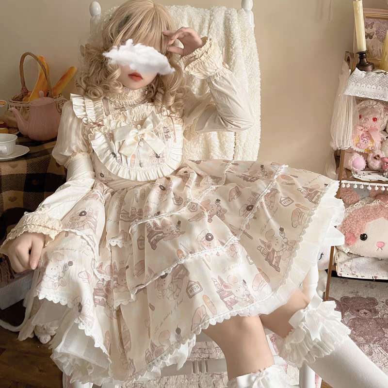 “Cream Whispers” lolita dress
