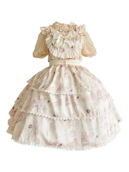 “Cream Whispers” lolita dress