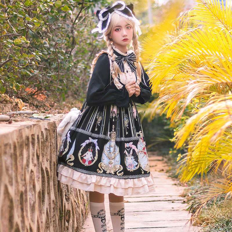 🎭✨ “Baroque Storybook” – Printed JSK Collection ✨🎭